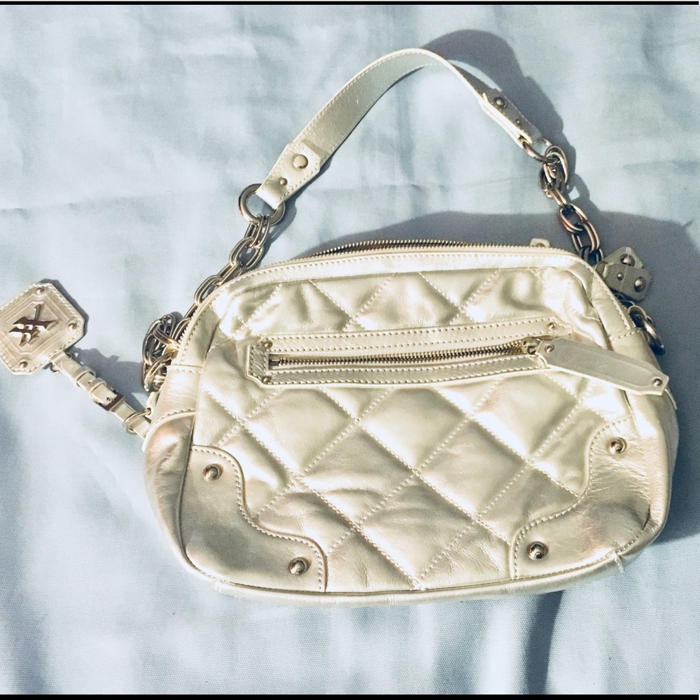 MAXX New York Signature Silver Handbag